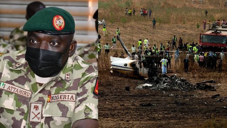 Nigerian army chief Ibrahim Attahiru killed in air crash